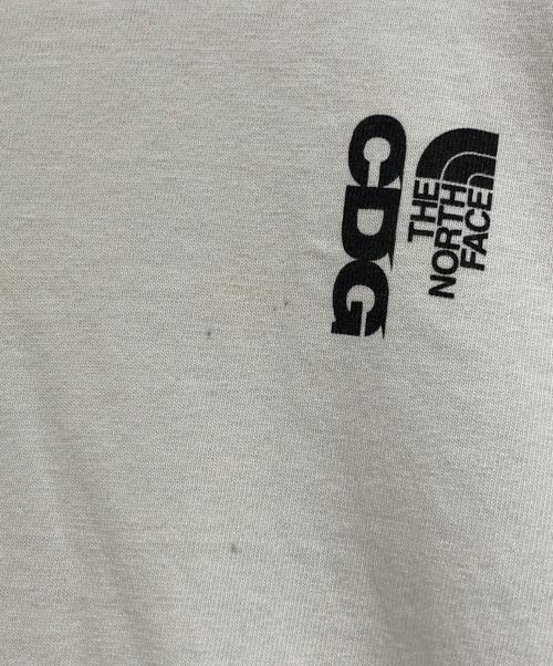 THE NORTH FACE（ザ ノース フェイス）THE NORTH FACE (ザ ノース フェイス) CDG (シーディージー) 半袖Tシャツ ホワイト サイズ:SIZE Lの古着・服飾アイテム