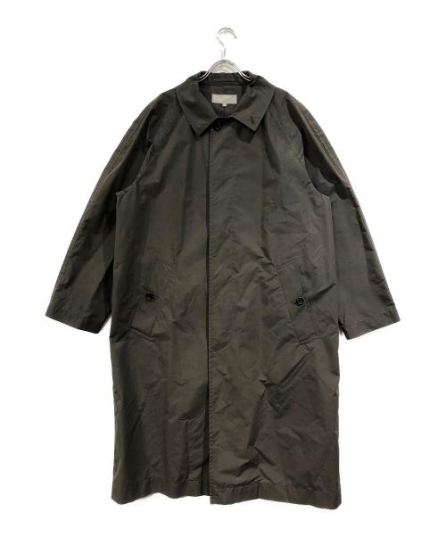 MARGARET HOWELL（マーガレットハウエル）MARGARET HOWELL (マーガレットハウエル) ステンカラーコート グリーン サイズ:Lの古着・服飾アイテム