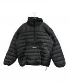 SUPREMEシュプリーム）の古着「Micro Down Half Zip Hooded Pullover」｜ブラック