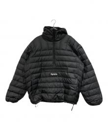 SUPREME（シュプリーム）の古着「Micro Down Half Zip Hooded Pullover」｜ブラック