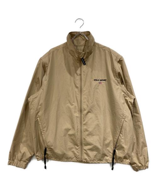 POLO SPORT（ポロスポーツ）POLO SPORT (ポロスポーツ) ナイロンジャケット ベージュ サイズ:SIZE XLの古着・服飾アイテム