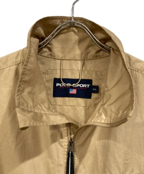 POLO SPORT（ポロスポーツ）POLO SPORT (ポロスポーツ) ナイロンジャケット ベージュ サイズ:SIZE XLの古着・服飾アイテム