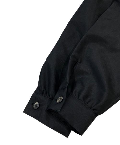 Cale（カル）Cale (カル) シルクシャツ ブラック サイズ:SIZE 2の古着・服飾アイテム