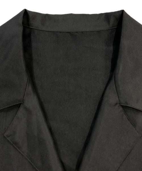 Cale（カル）Cale (カル) シルクシャツ ブラック サイズ:SIZE 1の古着・服飾アイテム