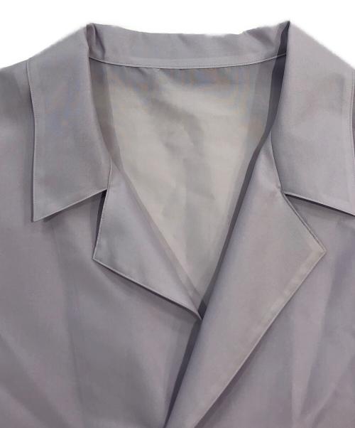 Cale（カル）Cale (カル) シルクシャツ パープル サイズ:SIZE 1の古着・服飾アイテム
