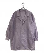Caleカル）の古着「シルクシャツ」｜パープル