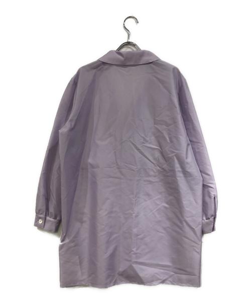 Cale（カル）Cale (カル) シルクシャツ パープル サイズ:SIZE 2の古着・服飾アイテム
