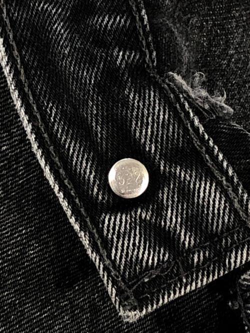 LEVI'S（リーバイス）LEVI'S (リーバイス) 501 ブラックデニムパンツ ブラック サイズ:SIZE W31の古着・服飾アイテム