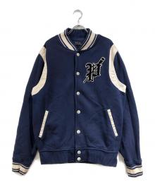 POLO RALPH LAUREN（ポロ・ラルフローレン）の古着「スタジャン」｜ブルー×ホワイト