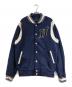 POLO RALPH LAUREN（ポロ・ラルフローレン）の古着「スタジャン」｜ブルー×ホワイト