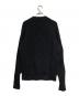 MARGARET HOWELL (マーガレットハウエル) ケーブルニット ブラック サイズ:SIZE L：12000円