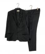 Saint Laurent Parisサンローランパリ）の古着「ノッチドラペル2Bセットアップ」｜ブラック