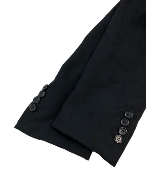 Saint Laurent Paris（サンローランパリ）Saint Laurent Paris (サンローランパリ) ノッチドラペル2Bセットアップ ブラック サイズ:SIZE 52の古着・服飾アイテム