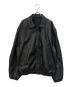 ssstein（シュタイン）の古着「Lambs Leather Light Zip Jacket」｜ブラック