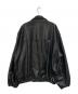 ssstein (シュタイン) Lambs Leather Light Zip Jacket ブラック サイズ:SIZE M：100000円