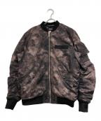 DIESELディーゼル）の古着「THINSULATE W-NOVELS MA-1」｜ブラウン
