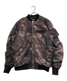 DIESEL（ディーゼル）の古着「THINSULATE W-NOVELS MA-1」｜ブラウン