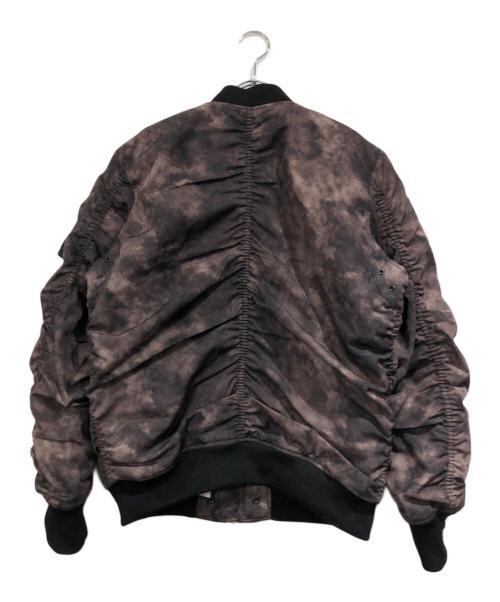 DIESEL（ディーゼル）DIESEL (ディーゼル) THINSULATE W-NOVELS MA-1 ブラウン サイズ:SIZE Sの古着・服飾アイテム