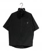 South2 West8サウスツー ウエストエイト）の古着「ZIPPED TRAIL SHIRT」｜ブラック
