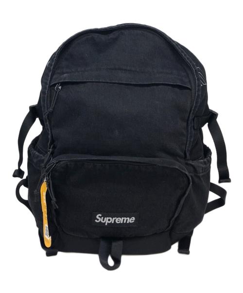 SUPREME（シュプリーム）Supreme (シュプリーム) Denim Backpack ブラックの古着・服飾アイテム