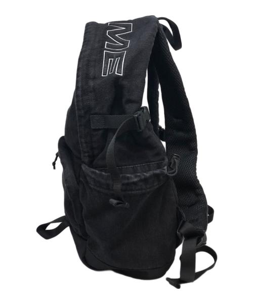 SUPREME（シュプリーム）Supreme (シュプリーム) Denim Backpack ブラックの古着・服飾アイテム