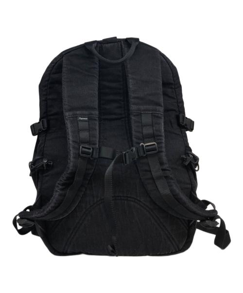 SUPREME（シュプリーム）Supreme (シュプリーム) Denim Backpack ブラックの古着・服飾アイテム
