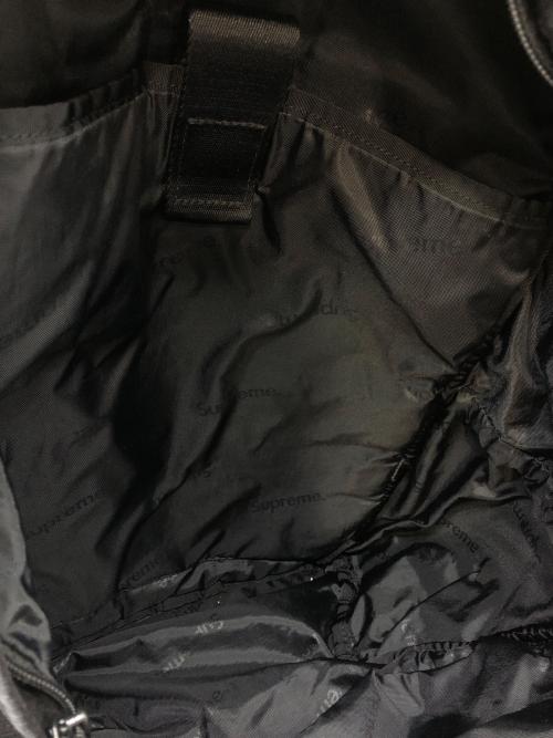 SUPREME（シュプリーム）Supreme (シュプリーム) Denim Backpack ブラックの古着・服飾アイテム