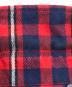 中古・古着 Vivienne Westwood man (ヴィヴィアン ウェストウッド マン) オーブ刺繍チェックシャツ レッド×ネイビー サイズ:SIZE 44：9000円