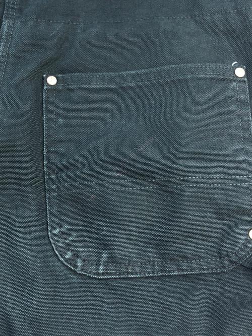 CarHartt（カーハート）CarHartt (カーハート) ダブルニーオーバーオール ブラック サイズ:SIZE 86cm (W34)の古着・服飾アイテム