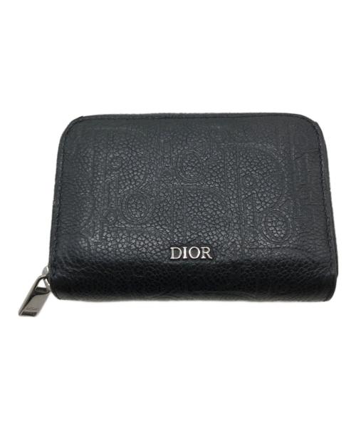 Dior（ディオール）DIOR (ディオール) グラビティジップコインケース ブラックの古着・服飾アイテム