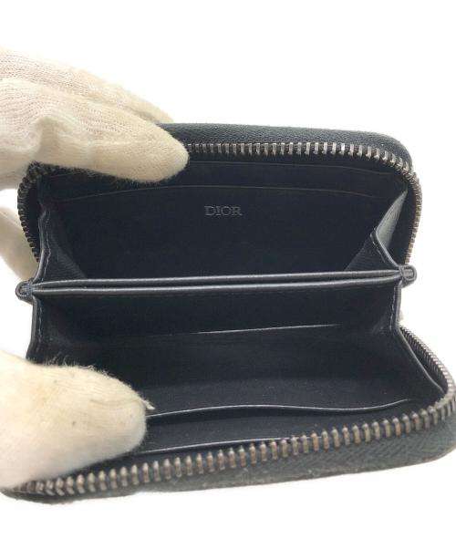 Dior（ディオール）DIOR (ディオール) グラビティジップコインケース ブラックの古着・服飾アイテム