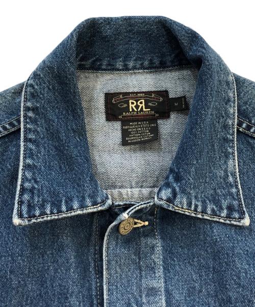 RRL（ダブルアールエル）RRL (ダブルアールエル) デニムジャケット インディゴ サイズ:SIZE Mの古着・服飾アイテム