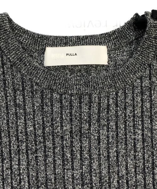 TOGA PULLA（トーガ プルラ）TOGA PULLA (トーガ プルラ) 切替デザインワンピース ネイビー×グレー サイズ:SIZE 40の古着・服飾アイテム