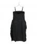 TOGA PULLA (トーガ プルラ) TWILL FRINGE DRESS ブラック サイズ:SIZE 40：30000円