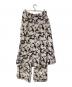 TOGA PULLA (トーガ プルラ) RAYON PRINT SKIRT PANTS ピンク×ブラック サイズ:SIZE 40：23000円