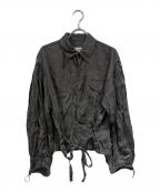 TOGA ARCHIVESトーガアーカイブス）の古着「Cupra pigment dyed shirt」｜グレー