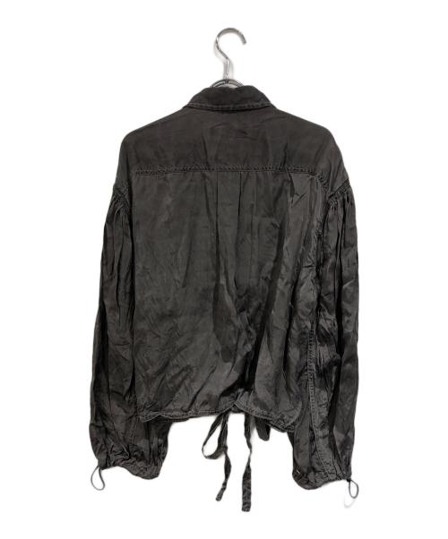 TOGA ARCHIVES（トーガアーカイブス）TOGA ARCHIVES (トーガアーカイブス) Cupra pigment dyed shirt グレー サイズ:SIZE Mの古着・服飾アイテム