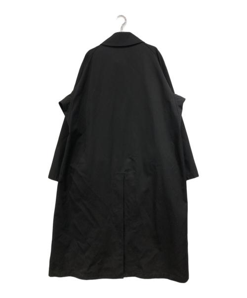NICENESS（ナイスネス）NICENESS (ナイスネス) RIDE/ステンカラーコート ブラック サイズ:SIZE Lの古着・服飾アイテム