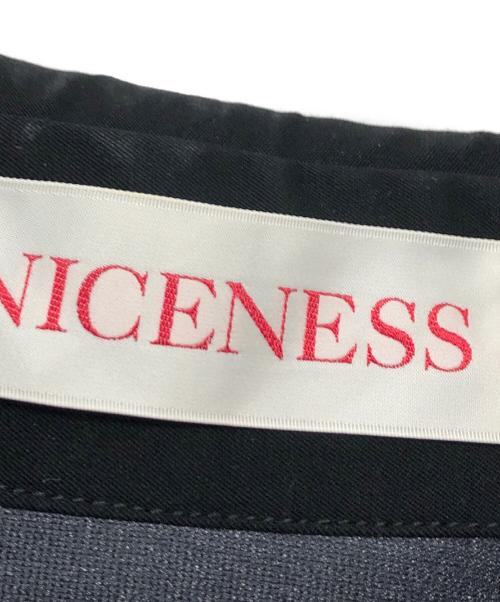 NICENESS（ナイスネス）NICENESS (ナイスネス) RIDE/ステンカラーコート ブラック サイズ:SIZE Lの古着・服飾アイテム