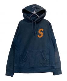 SUPREME（シュプリーム）の古着「S Logo Hooded Sweatshirt」｜ネイビー
