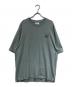 MAISON KITSUNE（メゾンキツネ）の古着「BOLD FOX HEAD PATCH OVERSIZE TEE-SHIRT」｜スカイブルー