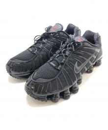 NIKE（ナイキ）の古着「NIKE SHOX TL BLACK/BLACK-MTLC HEMATITE-MAX ORANGE」｜ブラック