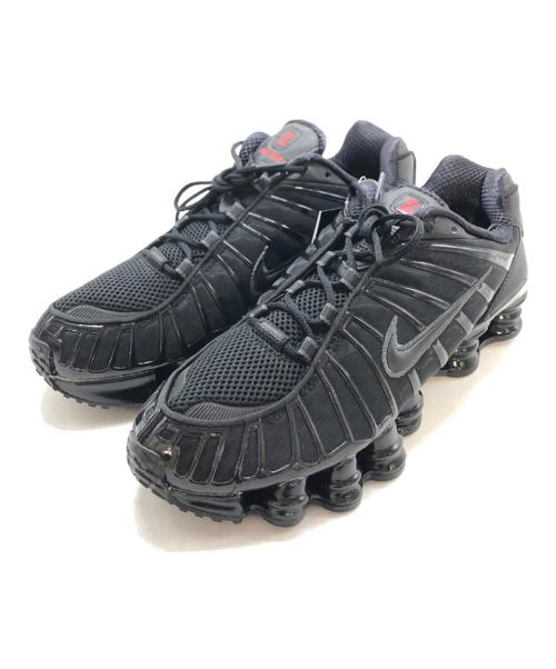 NIKE（ナイキ）NIKE (ナイキ) NIKE SHOX TL BLACK/BLACK-MTLC HEMATITE-MAX ORANGE ブラック サイズ:27.0cmの古着・服飾アイテム