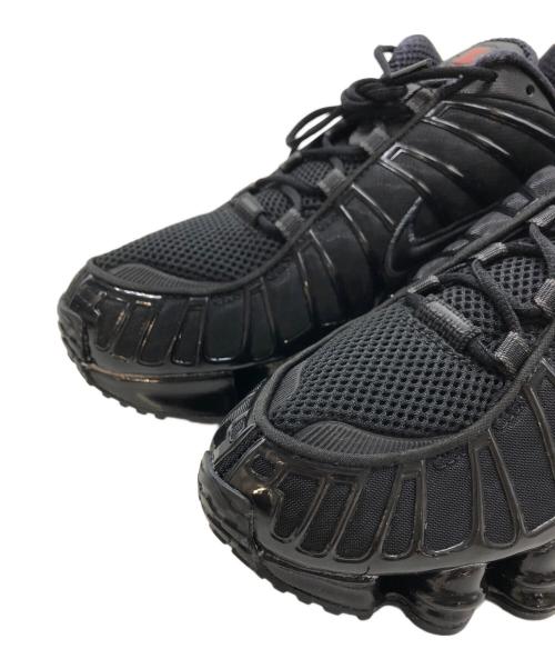 NIKE（ナイキ）NIKE (ナイキ) NIKE SHOX TL BLACK/BLACK-MTLC HEMATITE-MAX ORANGE ブラック サイズ:27.0cmの古着・服飾アイテム