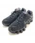 NIKE（ナイキ）の古着「NIKE SHOX TL BLACK/BLACK-MTLC HEMATITE-MAX ORANGE」｜ブラック