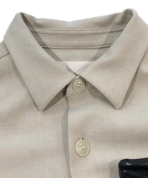 meagratia（メアグラーティア）meagratia (メアグラーティア) Eco leather pocket SH ベージュ サイズ:SIZE 2の古着・服飾アイテム