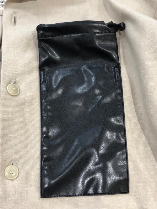 meagratia（メアグラーティア）meagratia (メアグラーティア) Eco leather pocket SH ベージュ サイズ:SIZE 2の古着・服飾アイテム