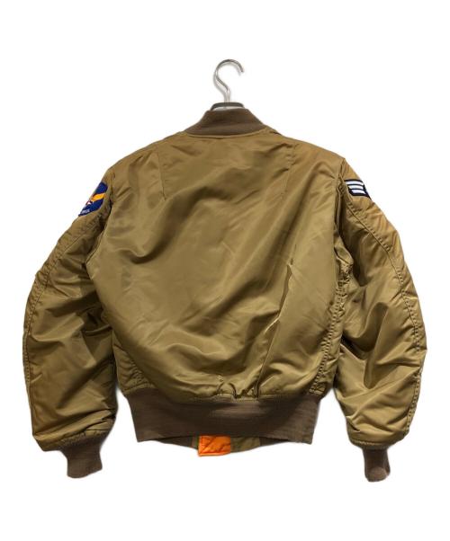 AVIREX（アヴィレックス）AVIREX (アヴィレックス) MA-1ジャケット ベージュ サイズ:SIZE Sの古着・服飾アイテム
