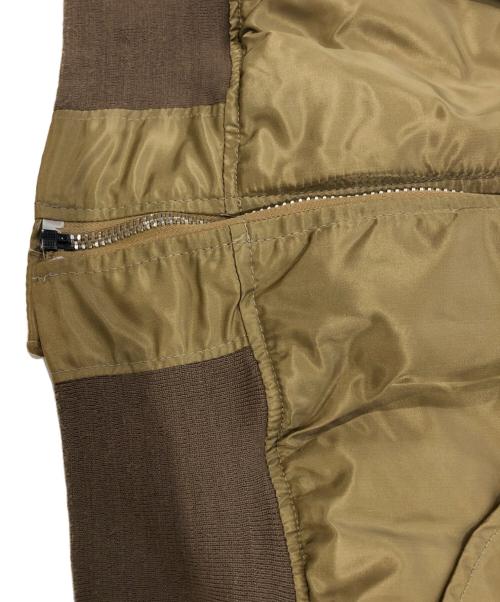 AVIREX（アヴィレックス）AVIREX (アヴィレックス) MA-1ジャケット ベージュ サイズ:SIZE Sの古着・服飾アイテム