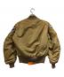 AVIREX (アヴィレックス) MA-1ジャケット ベージュ サイズ:SIZE S：10000円